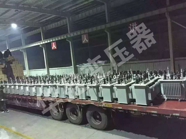 昌都非晶合金变压器发货现场